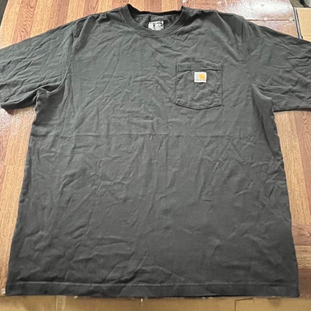 Carhartt Loose Grey Workwear Pocket Shirt XL